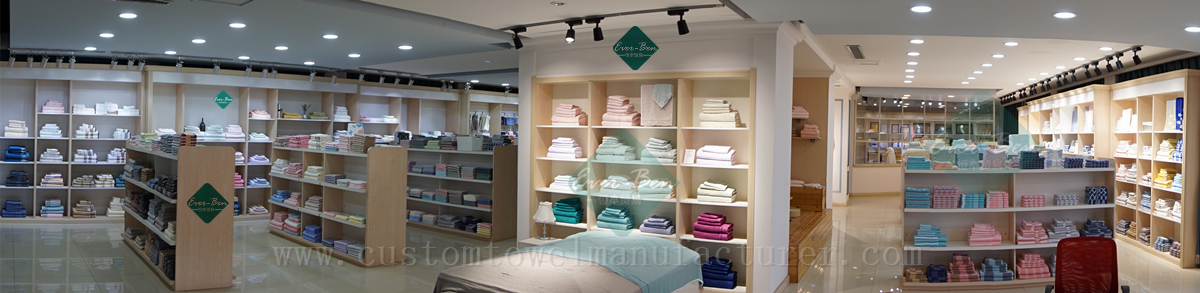 China EverBen Cotton Jacquard Towels Manufacturer Custom Logo Hair Towels Factory